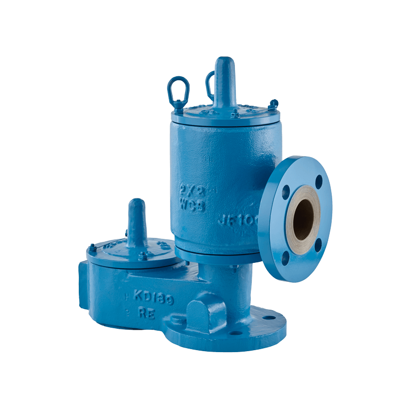 Pressure/Vacuum Relief Valve w/ Pipe-away Feature and same-size inlet and outlet